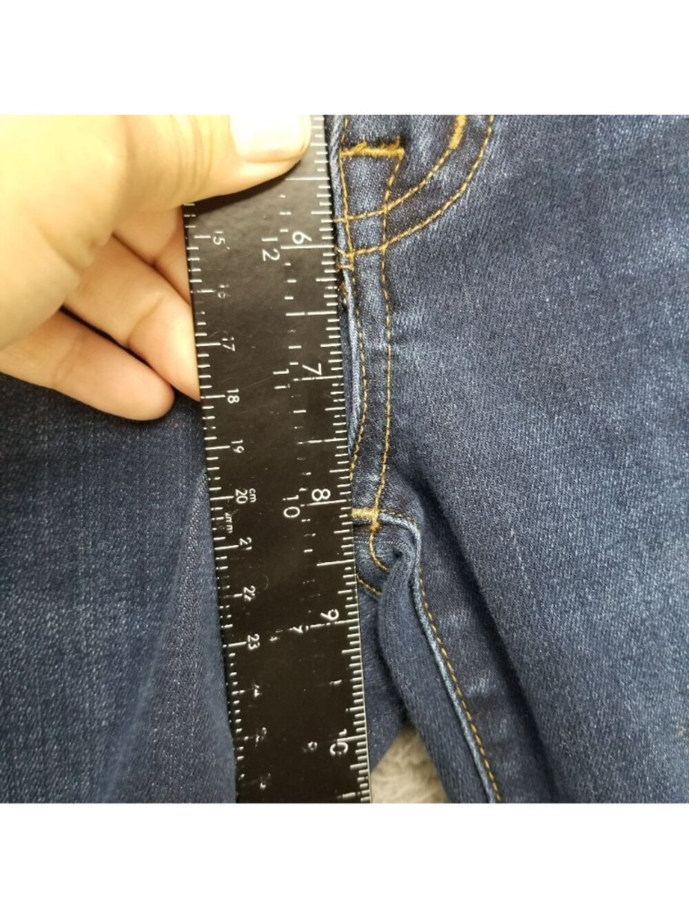 Madewell Jeans Womens 25 Blue Stretch Denim Skinny *Read* - Picture 6 of 16